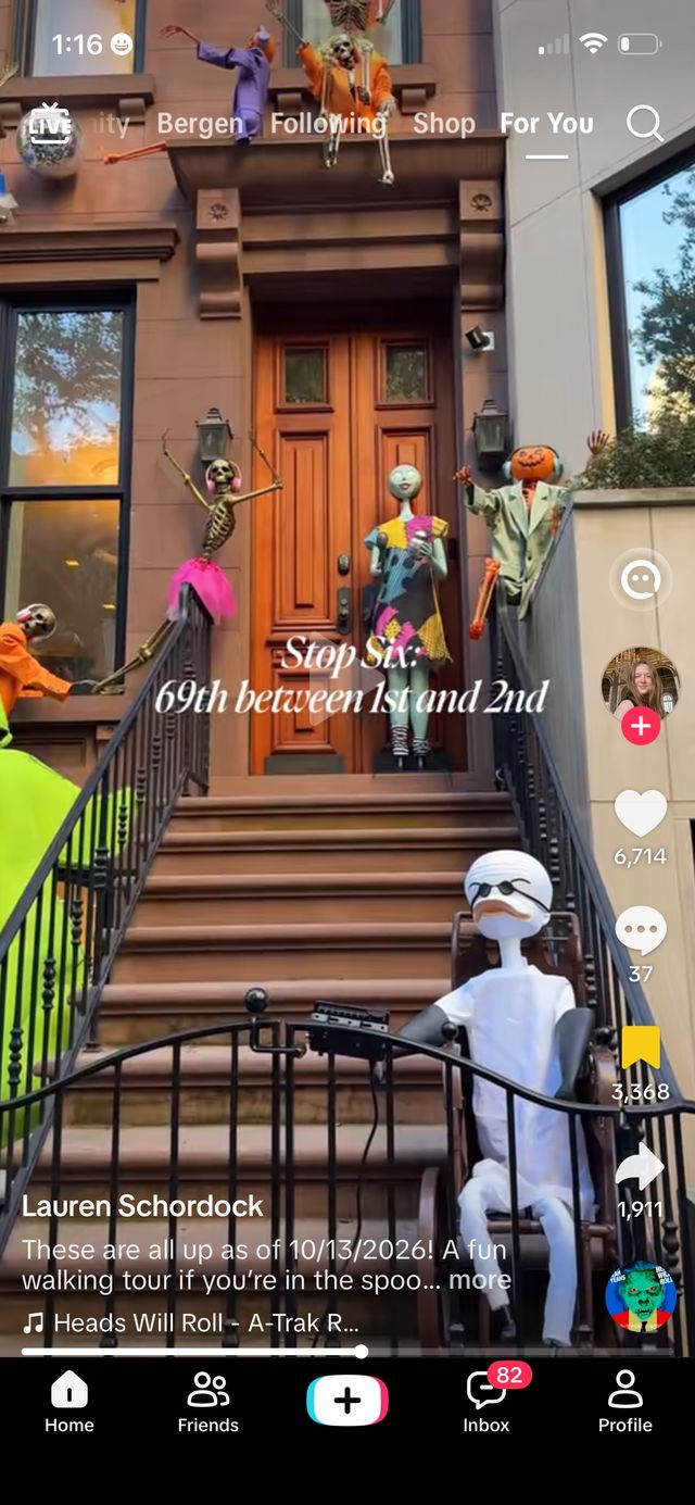 UES Halloween Tour Stop Six — E 69th St between 1st and 2nd
