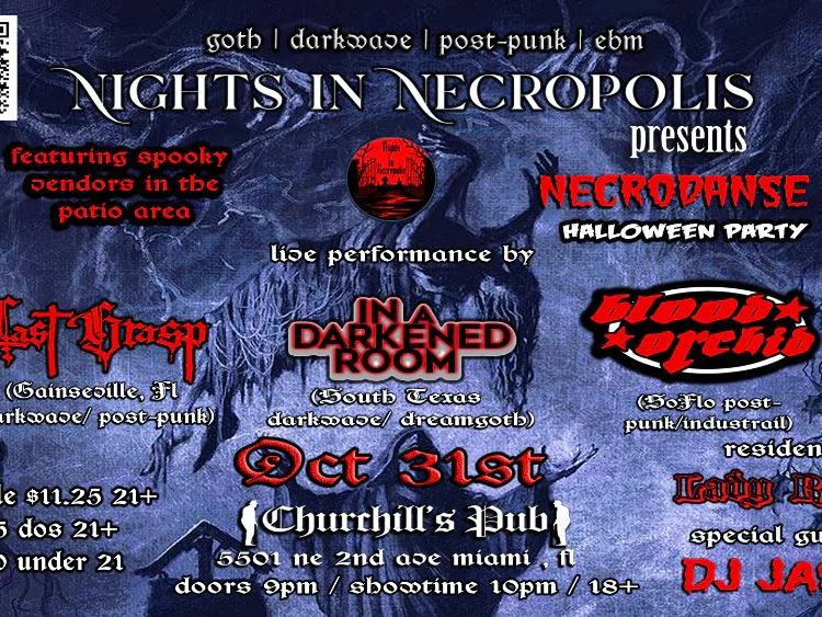 Nights in Necropolis Presents — Churchill's Pub · Sat Oct 31