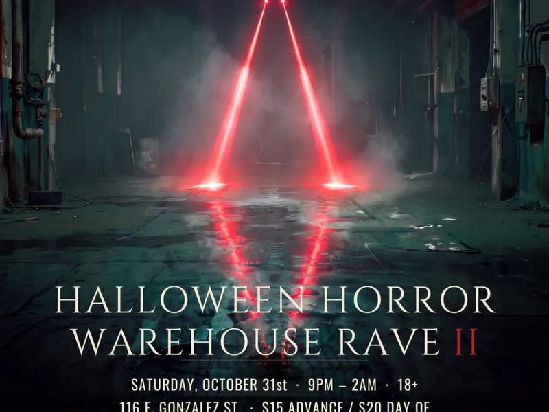 HALLOWEEN HORROR WAREHOUSE RAVE 2 — Court Of Deluna · Sat Oct 31