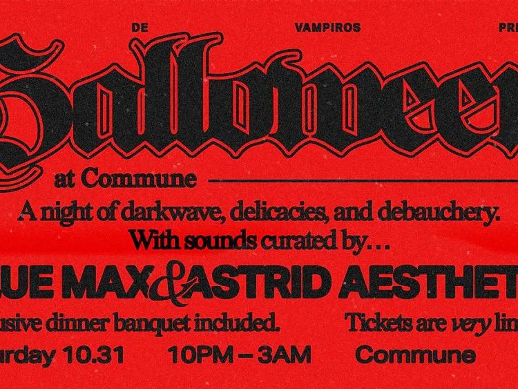 Club de Vampiros Presents... Halloween — Commune Avondale Estates · Sat Oct 31