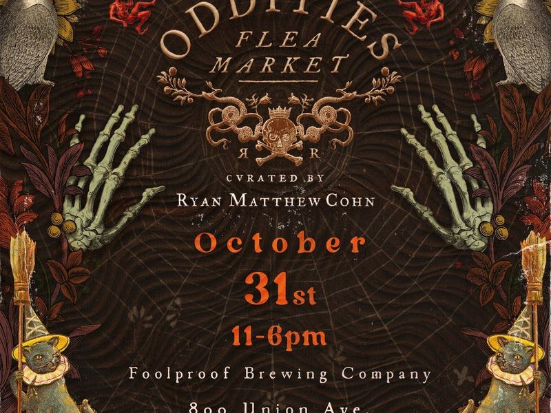 Oddities Flea Market: CT Halloween — Foolproof Brewing, Bridgeport · Sat Oct 31 · 12–6pm · from $24.65