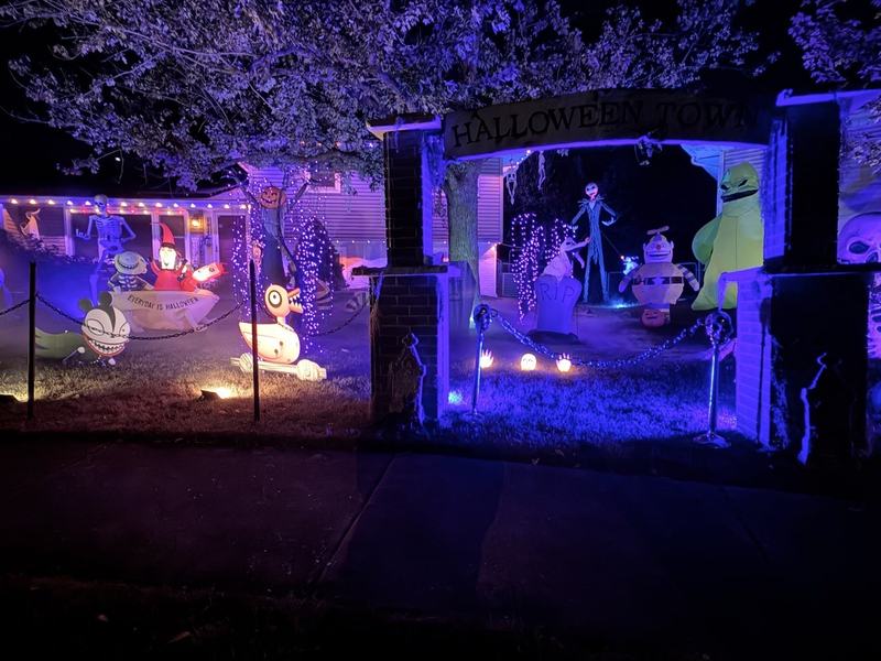 Halloween Town on Allcott Court