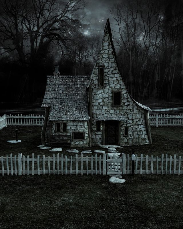 Spooky House On The Hill