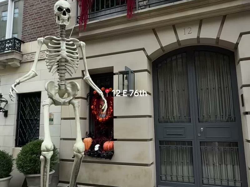 Giant Skeleton Townhouse