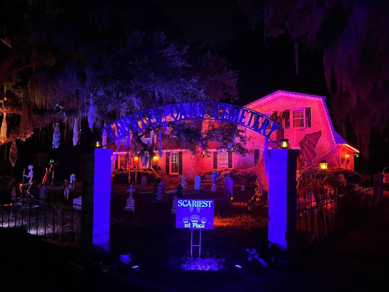 Haunted oaks cemetery