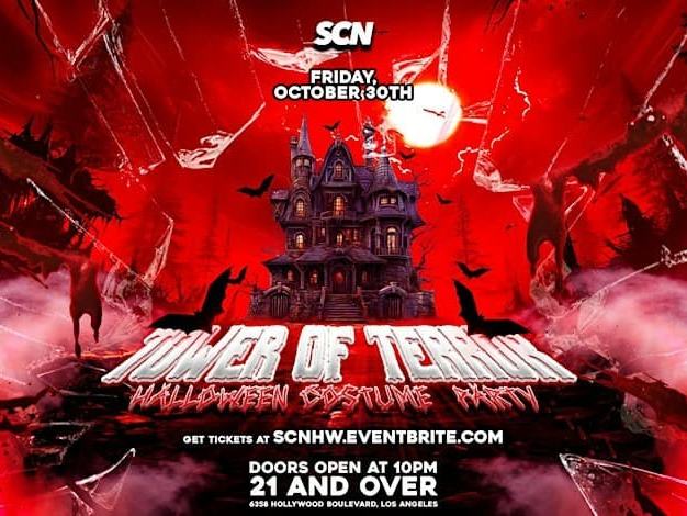 Tower of Terror Halloween — Hollywood Blvd · Fri Oct 30