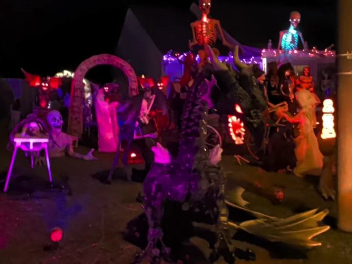 3117 Aloma Court Halloween House