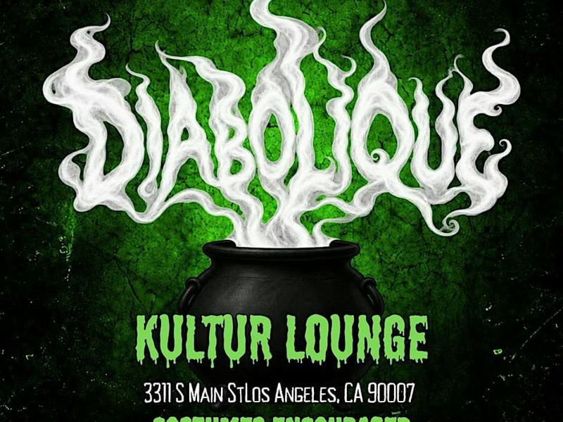Diabolique Halloween — Kultur Lounge · Thu Oct 29