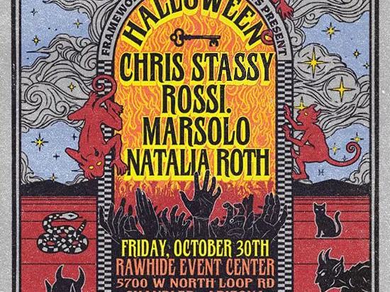 Relentless Beats & Framework Present - Halloween: Chris Stassy, Rossi., Marsolo + more — Rawhide Event Center · Fri Oct