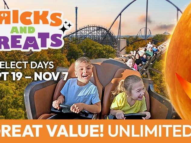 Tricks and Treats — Dorney Park · Sat Oct 31 & Sun Nov 1 · 11am–5pm