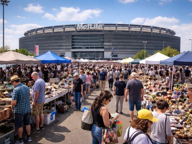 New Meadowlands Market (MetLife Stadium) — East Rutherford, NJ · Every Saturday, 8 AM–4 PM, year-round
