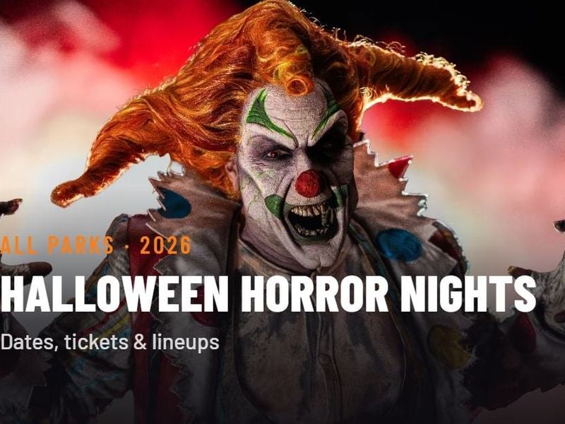Halloween Horror Nights 35 — Universal Orlando · Wed Oct 28–Sun Nov 1 · 6:30pm–2am