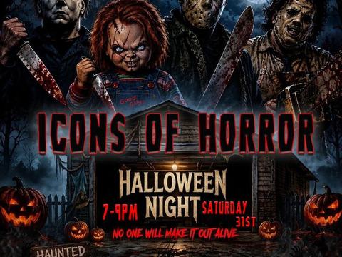 Cursed Cove presents Icons of Horror