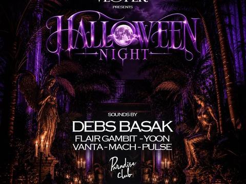 Halloween Night — Paradise Club · Sat Oct 31