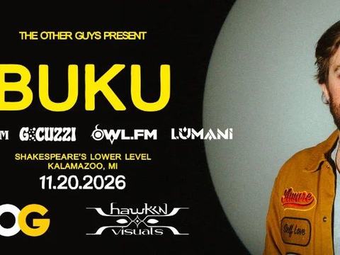 Beautiful People Tour: Buku — Shakespeare's Lower-Level · Fri Nov 20