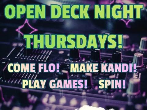 Open Deck Night — Sakura Haven · Thu Nov 5