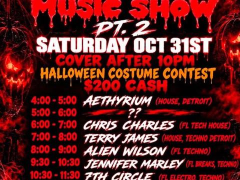 Rocky Horror Music Show — The Cove · Sat Oct 31