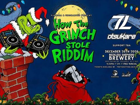 How The Grinch Stole Riddim: 7L, Otsukare — Reckless Shepherd Brewing Co. · Sat Dec 26