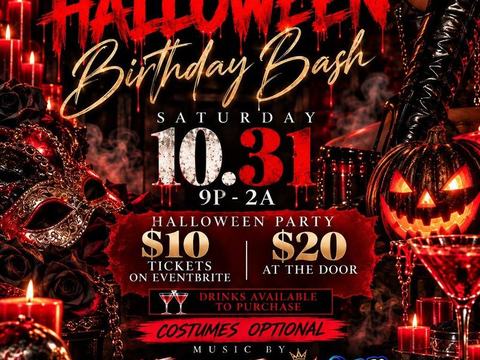 Nardo's Halloween Birthday Bash — Booker's, Camden · Sat Oct 31 · 9pm–2am · 21+