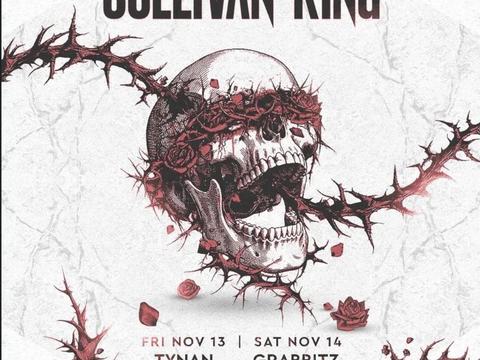 Sullivan King, Blankface, Benda, Decimate, TYNAN, Grabbitz — Blackbox Theater · Sat Nov 14