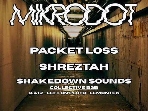 In the Dance: MiKrodot, Packet Loss, Shreztah — The Attic at 20 Meadow Street · Sat Nov 14