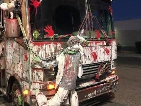 Zombie Bus And Candies