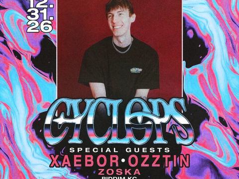 CYCLOPS, XaeboR, Ozztin, zoska, Riddim Kc — Madrid Theatre · Thu Dec 31