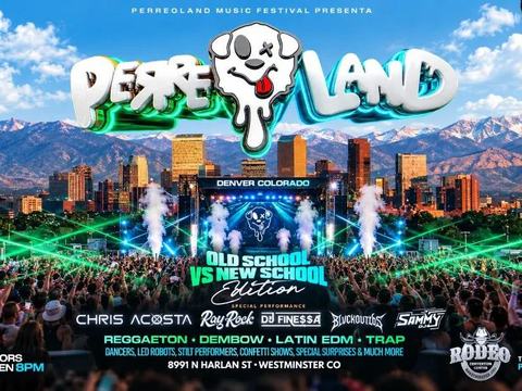 Perreoland: Chris Acosta, Ray Rock, DJ Fine$$a, Blvckout Los, Sammy DJ — Rodeo Convention Center · Sat Nov 7
