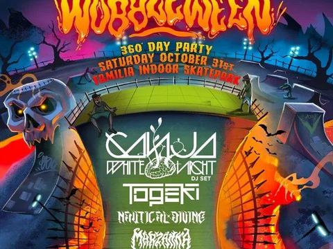 Ganja White Night, Togeki, Nautical Divine, Marzanna — Familia Skateboard Shop · Sat Oct 31