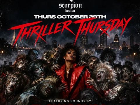 Thriller Thursday — Scorpion Bar Boston · Thu Oct 29