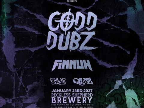 Codd Dubz, Finnuh, BA1i, Que — Reckless Shepherd Brewing Co. · Sat Jan 23