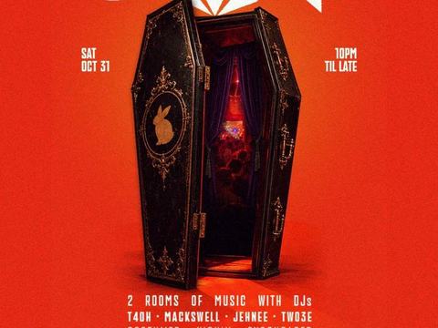 Club Crypt - Holloween House Party: T4OH, Jehnee, Mackswell, two3e — White Rabbit SF · Sat Oct 31
