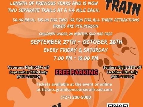 Spooky Train and Scary Trail