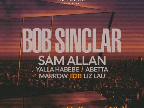 Bob Sinclar — Marquee Skydeck · Sat Oct 31