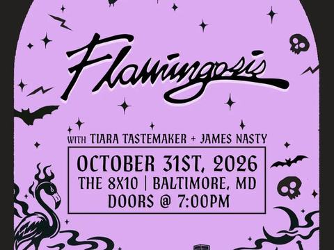 Flamingosis, James Nasty — The 8x10 · Sat Oct 31