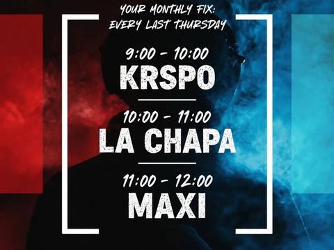 La Chapa, KRSPO, Maxi. — Bar@548 · Thu Oct 29