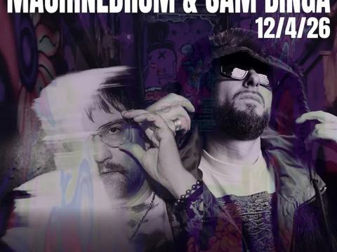 Machinedrum, Sam Binga — Third Room · Fri Dec 4
