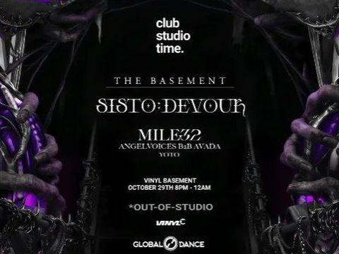 SISTO (DEVOUR Set) — Club Vinyl Basement · Thu Oct 29