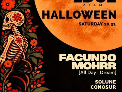 Halloween: Facundo Mohrr, Conosur, Solune — Edge Miami · Sat Oct 31