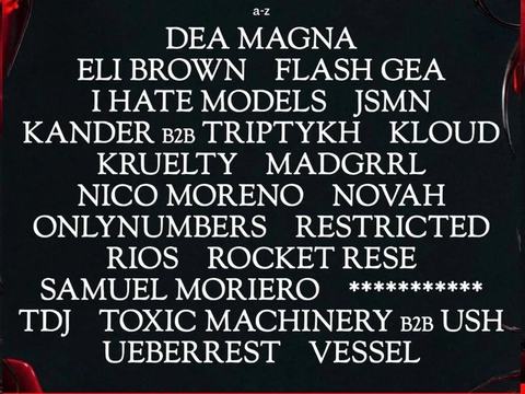 Fresh start X Teletech: Dea Magna, Eli Brown, Flash Gea, I Hate Models, JSMN, Kander + more — Pier 80 (SF) · Sat Jan 2