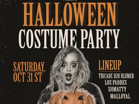 Frequency Therapy - Halloween Costume Party: Tricade, BLUMER, Los Padres, Shmatty, Malloyal — Space Orlando · Sat Oct 31