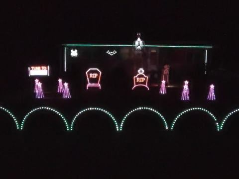 Lights on Holiday Drive