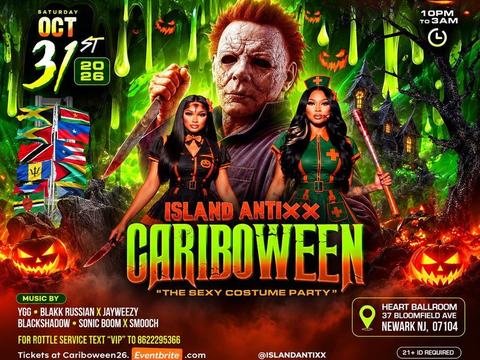 Cariboween — The Heart Ballroom, Newark · Sat Oct 31 · 10:30pm–3am · 21+