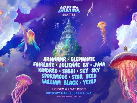 Lost In Dreams — Victory Hall at The Boxyard · Fri Dec 4–5