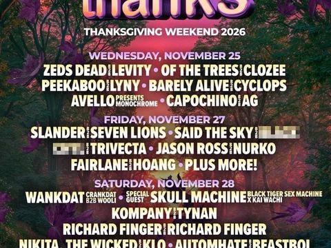 Give Thanks Festival — San Jose Convention Center · Wed Nov 25–28