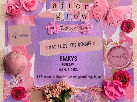 After Glow Tour: Canabliss, emrys, blüejay, Ganja Girl — Stache at The Intersection · Sat Nov 21