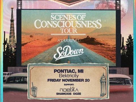 SoDown, Noetika, Shamoxis, Ooze — Elektricity · Fri Nov 20