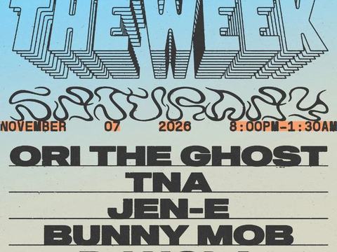 Freak of the Week: Ori The Ghost, TNA, Jen-E, BunnyMob, DJ Nola — Zhora Darling · Sat Nov 7