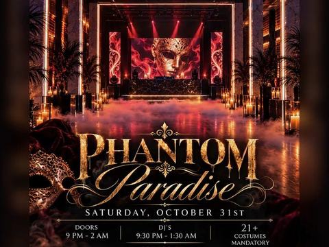 Phantom Paradise: Cantos, DJ Dan Utica — Paradise Hall · Sat Oct 31