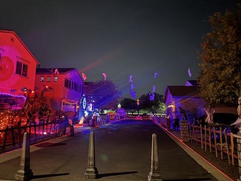 The Eerie Alley Of Scares & Haunted Sidewalk